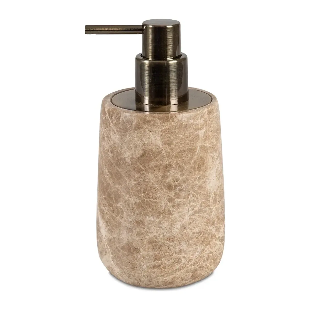 Andrea Soap Dispenser - Brown Marble (BA24124) product thumbnail 4
