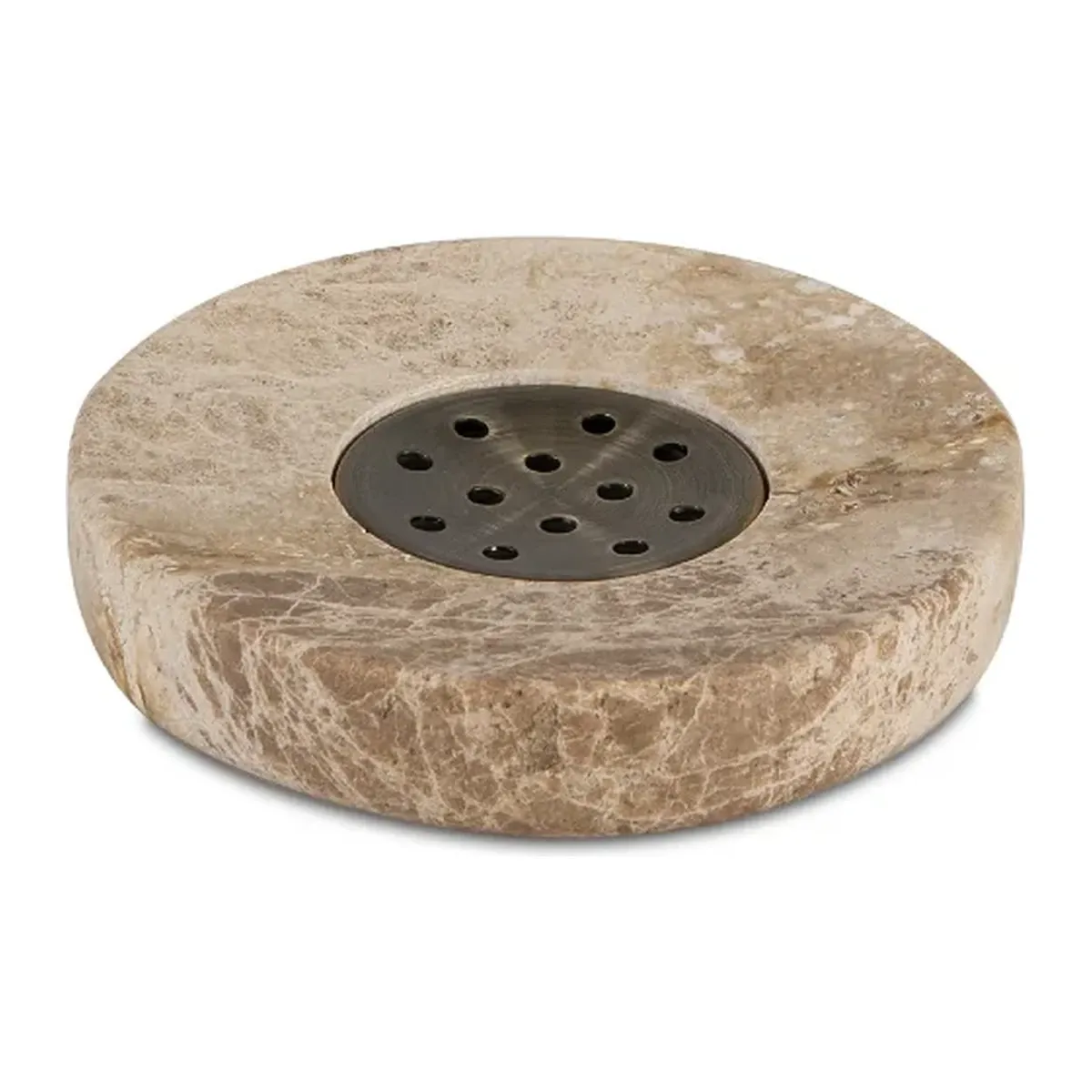 Andrea Soap Dish - Brown Marble (BA24121) product thumbnail 2