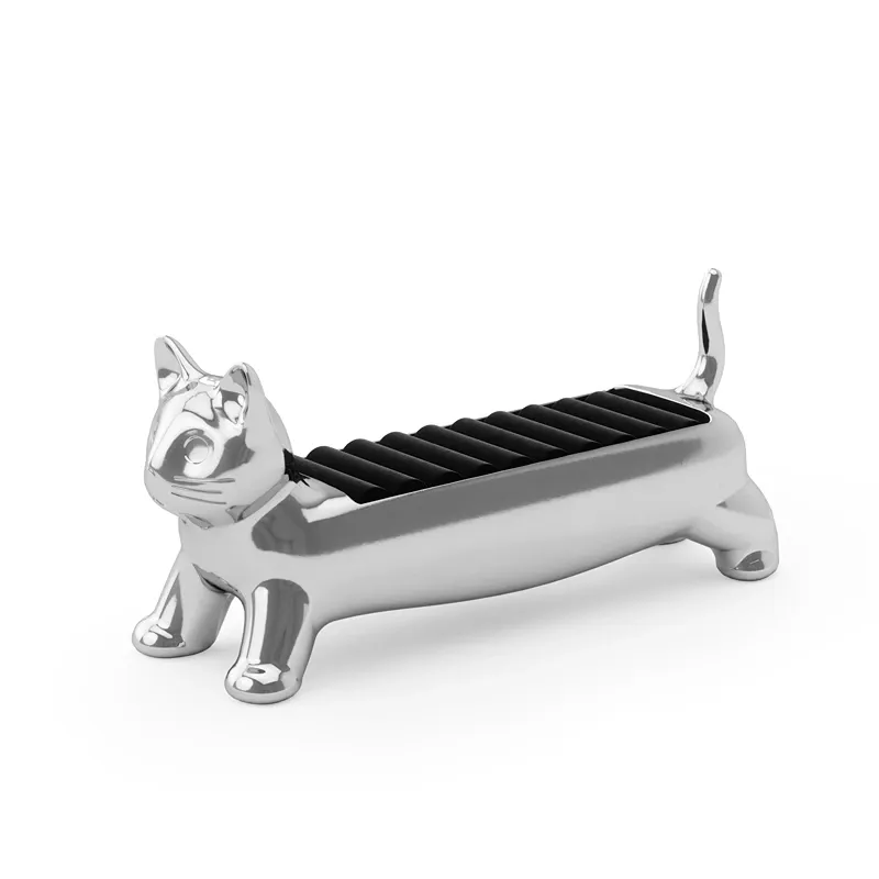 Umbra Ali Cat Ring Holder – Chrome product thumbnail 2