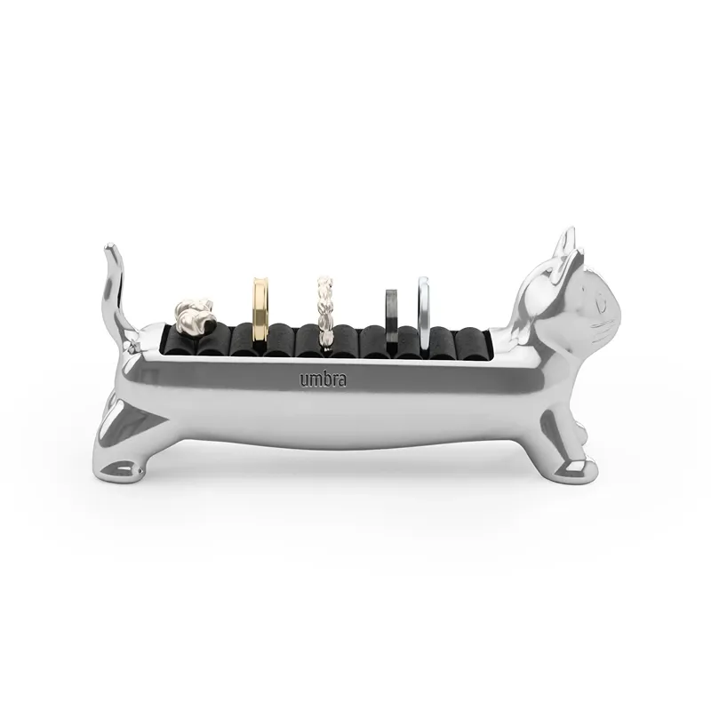 Umbra Ali Cat Ring Holder – Chrome product thumbnail 5