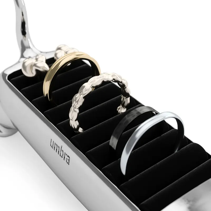 Umbra Ali Cat Ring Holder – Chrome product thumbnail 7