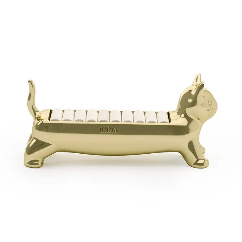 Umbra Ali Cat Ring Holder – Brass product thumbnail 6