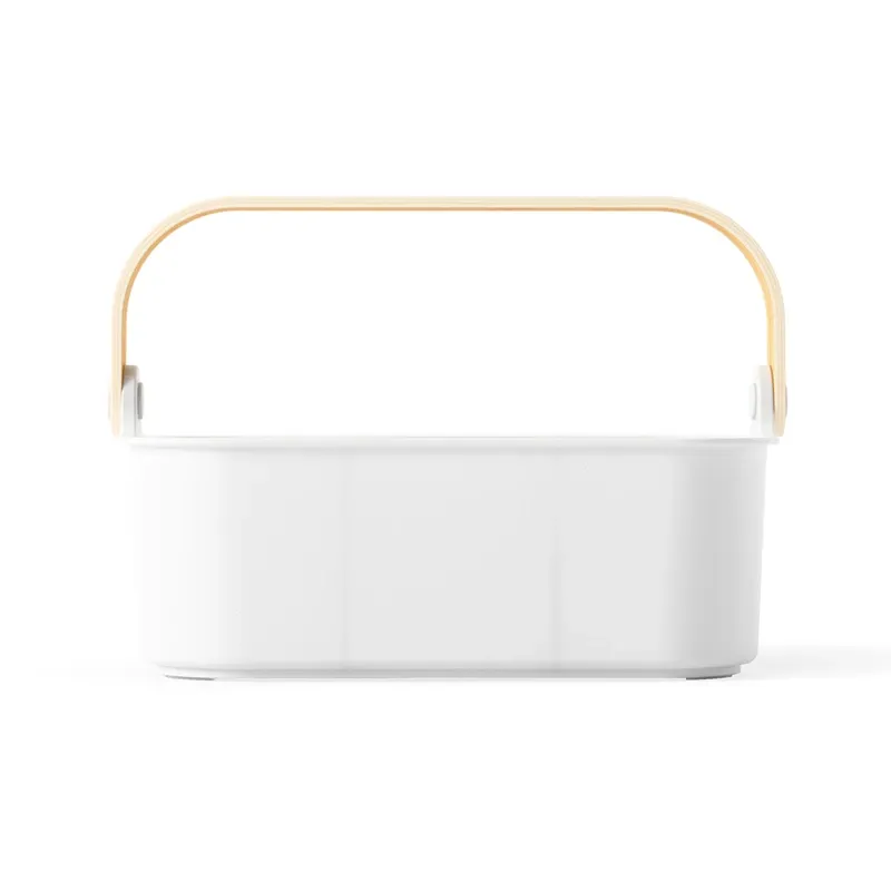 Umbra Bellwood Stackable Bin - White & Natural - Small product thumbnail 6