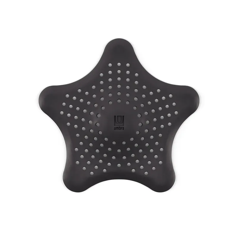 Umbra "Starfish" Drain Catch - Silicone - Black product thumbnail 2