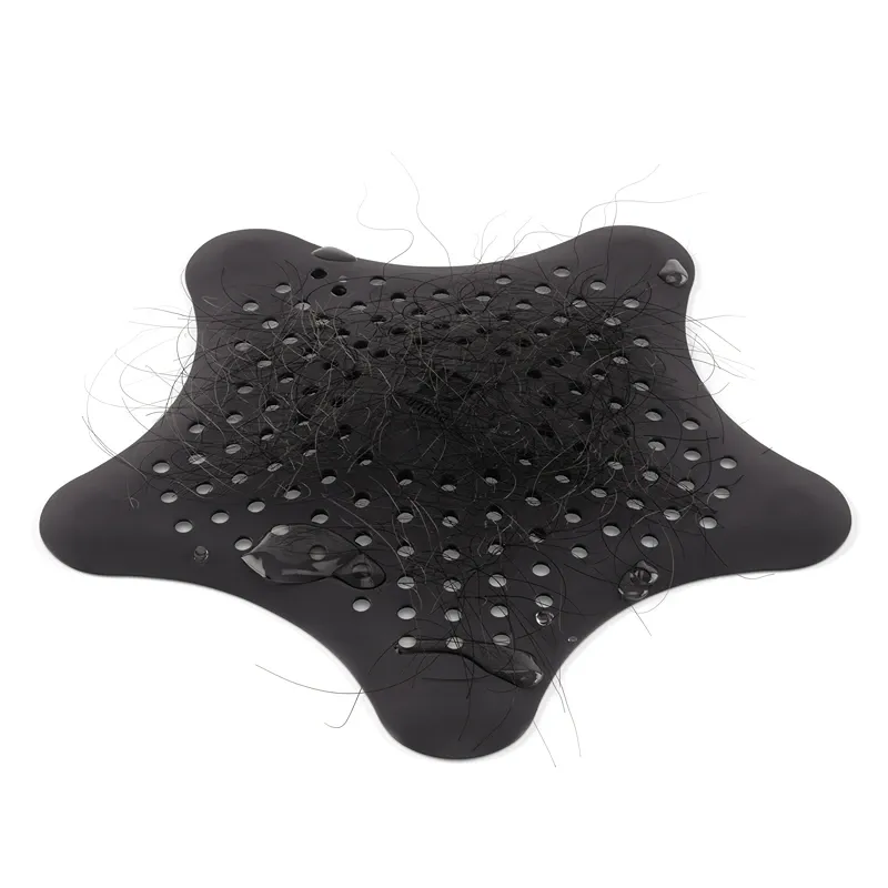 Umbra "Starfish" Drain Catch - Silicone - Black product thumbnail 3
