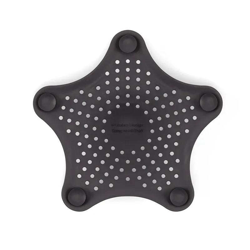 Umbra "Starfish" Drain Catch - Silicone - Black product thumbnail 6