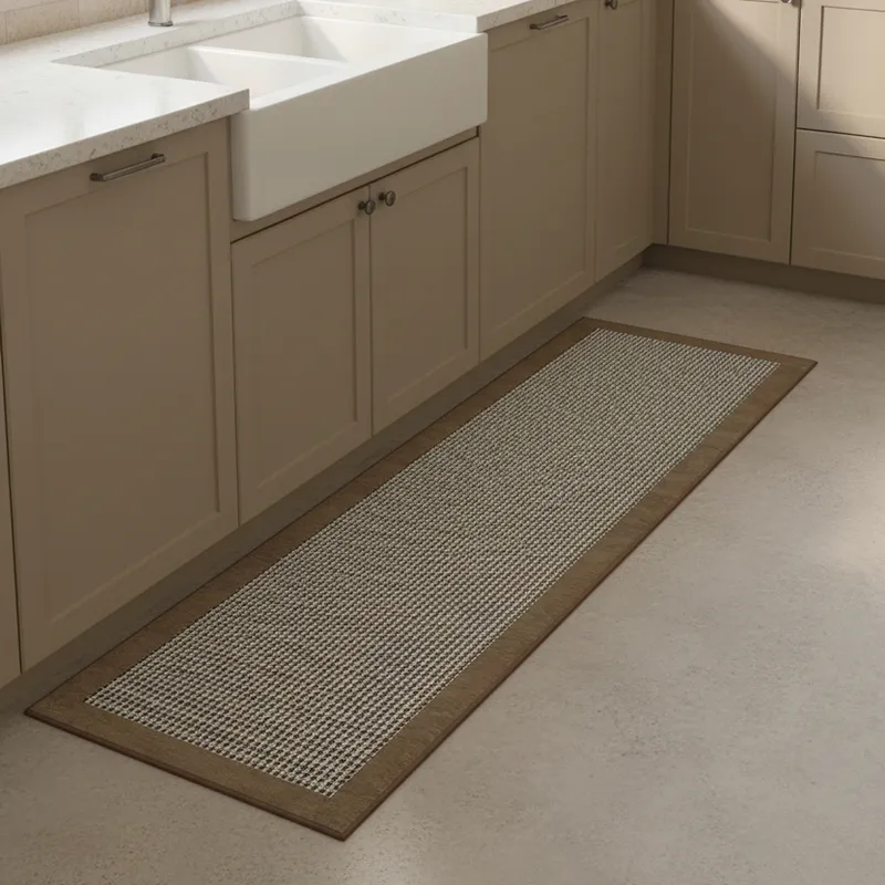 Nova Home "Super Chef Graphite" Kitchen Mat – 60x180 cm – Beige product thumbnail 11