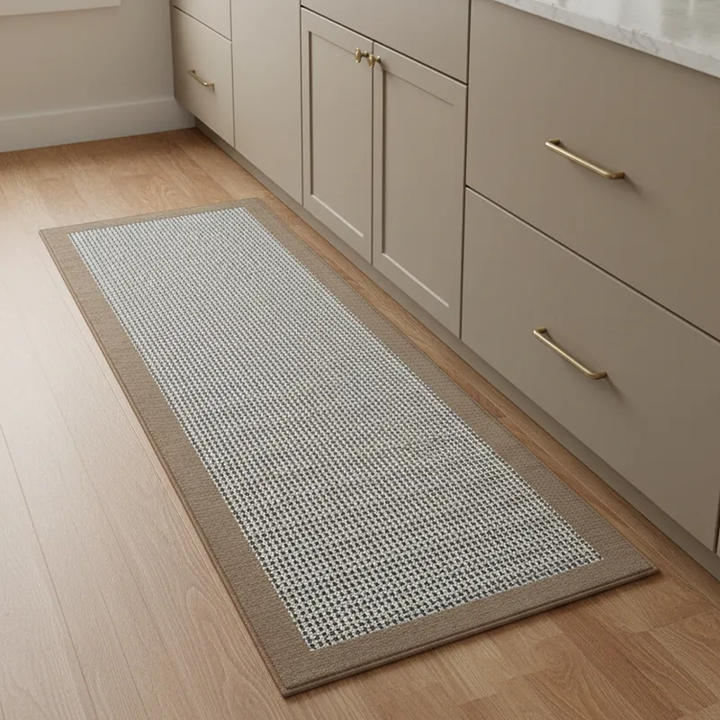 Nova Home "Super Chef Graphite" Kitchen Mat – 60x180 cm – Beige product thumbnail 9
