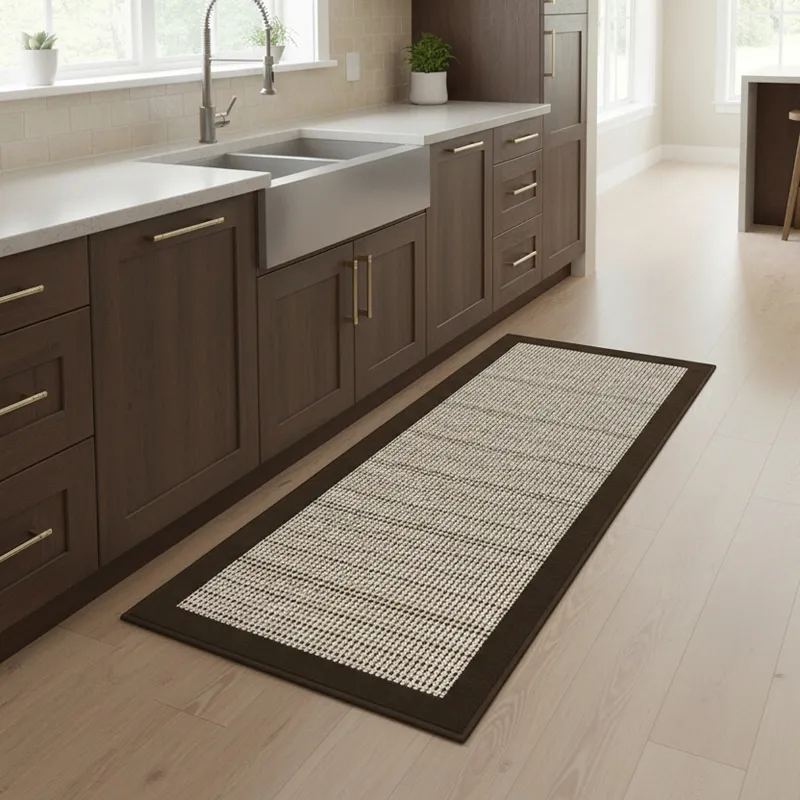 Nova Home "Super Chef Graphite" Kitchen Mat – 60x180 cm – Brown product thumbnail 11