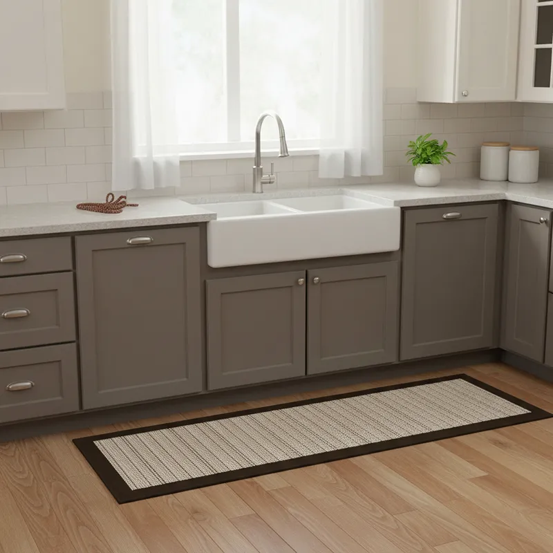 Nova Home "Super Chef Graphite" Kitchen Mat – 60x180 cm – Brown product thumbnail 6