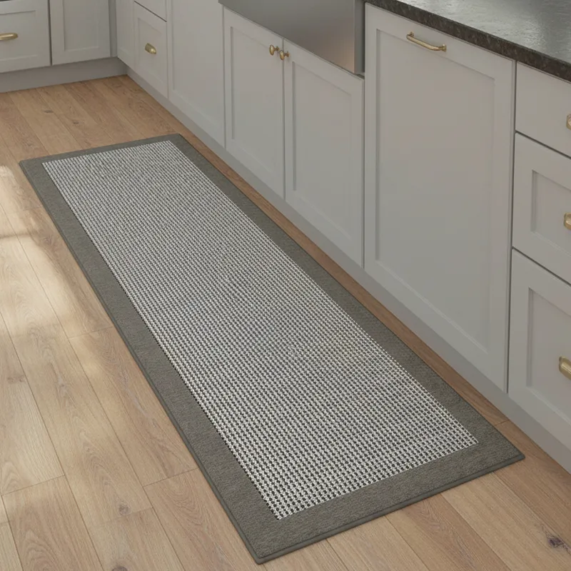 Nova Home "Super Chef Graphite" Kitchen Mat – 60x180 cm – Light Grey product thumbnail 7