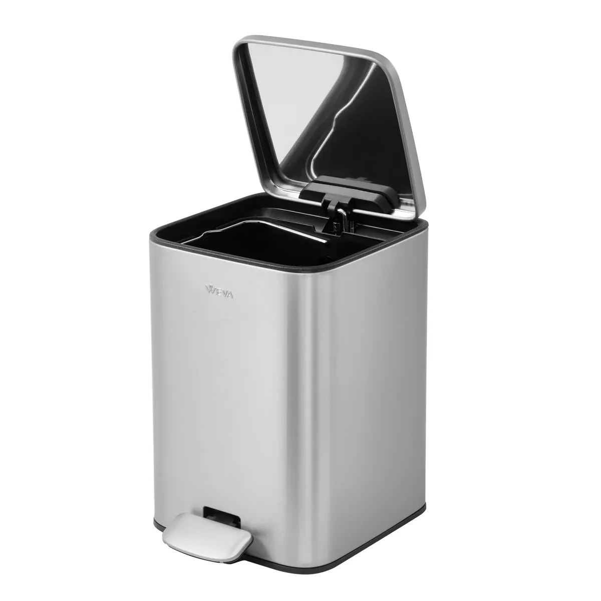 Weva Cubix Pedal Bin - 5L - Tungsten Steel product thumbnail 4