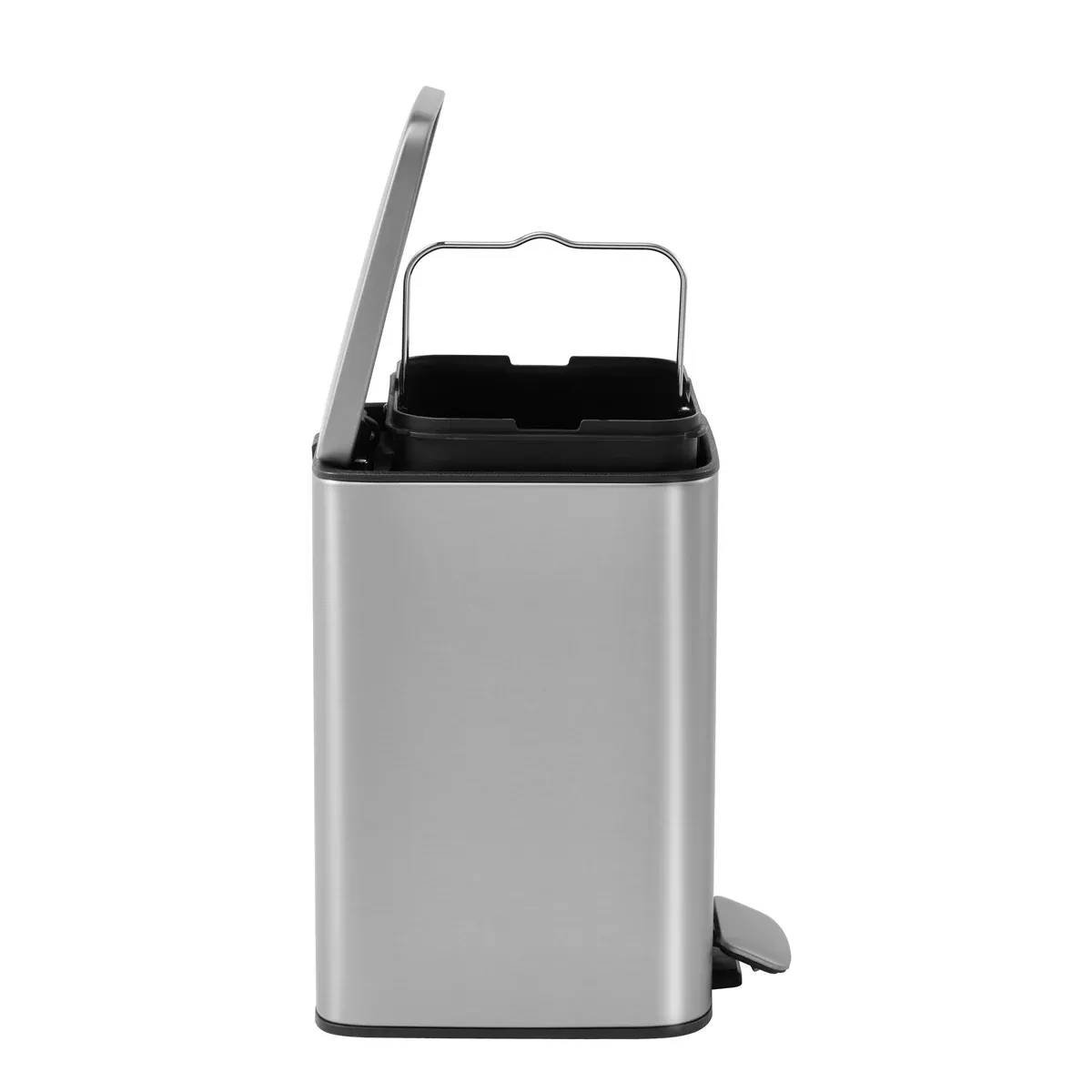 Weva Cubix Pedal Bin - 5L - Tungsten Steel product thumbnail 5