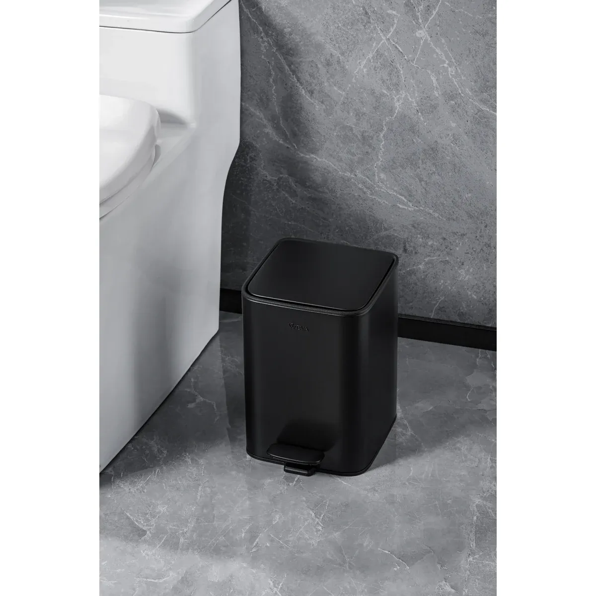 Weva Cubix Pedal Bin - 5L - Black product thumbnail 6