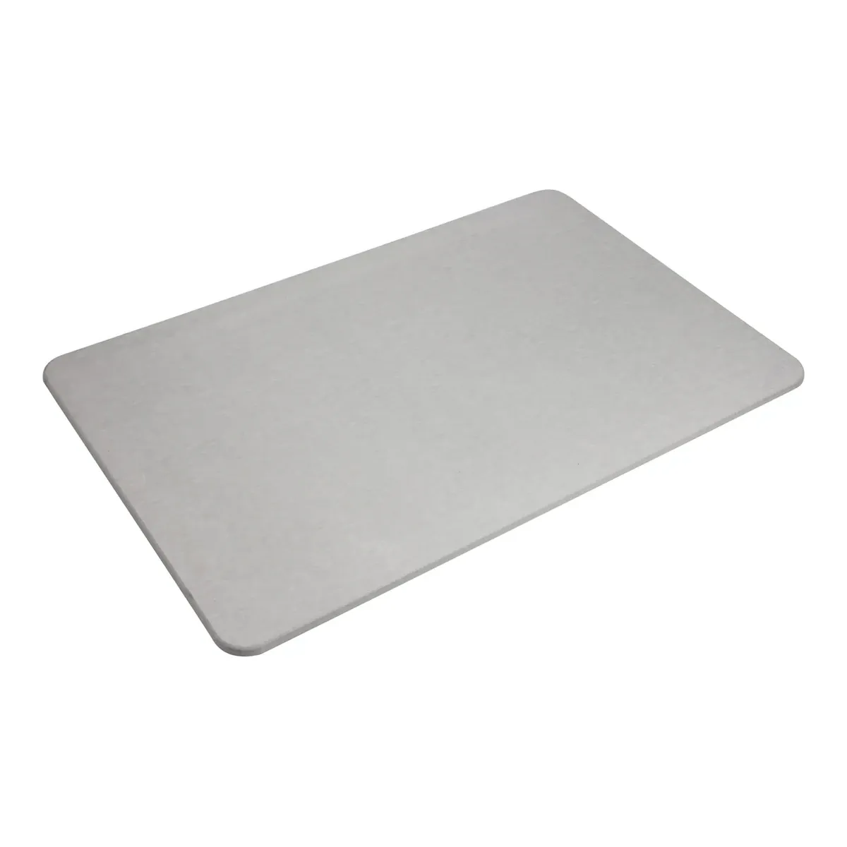 Weva Plain Diatomite Stone Bath Mat - 39x60 cm - Light Grey product thumbnail 2