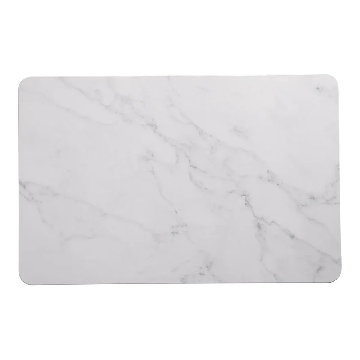 Weva Marble Diatomite Stone Bath Mat - 39x60 cm - White product thumbnail 4