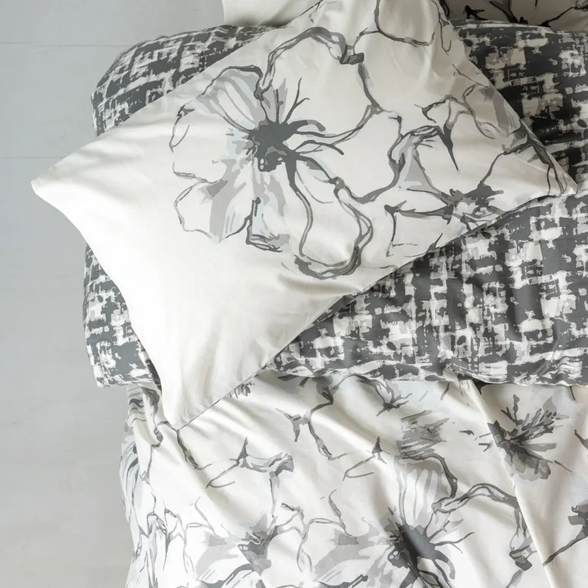 Nova Home Duvet Cover Set Rainforce Hilaris - 100% Cotton - King & Super King - 4 Pcs - Multicolor product thumbnail 5
