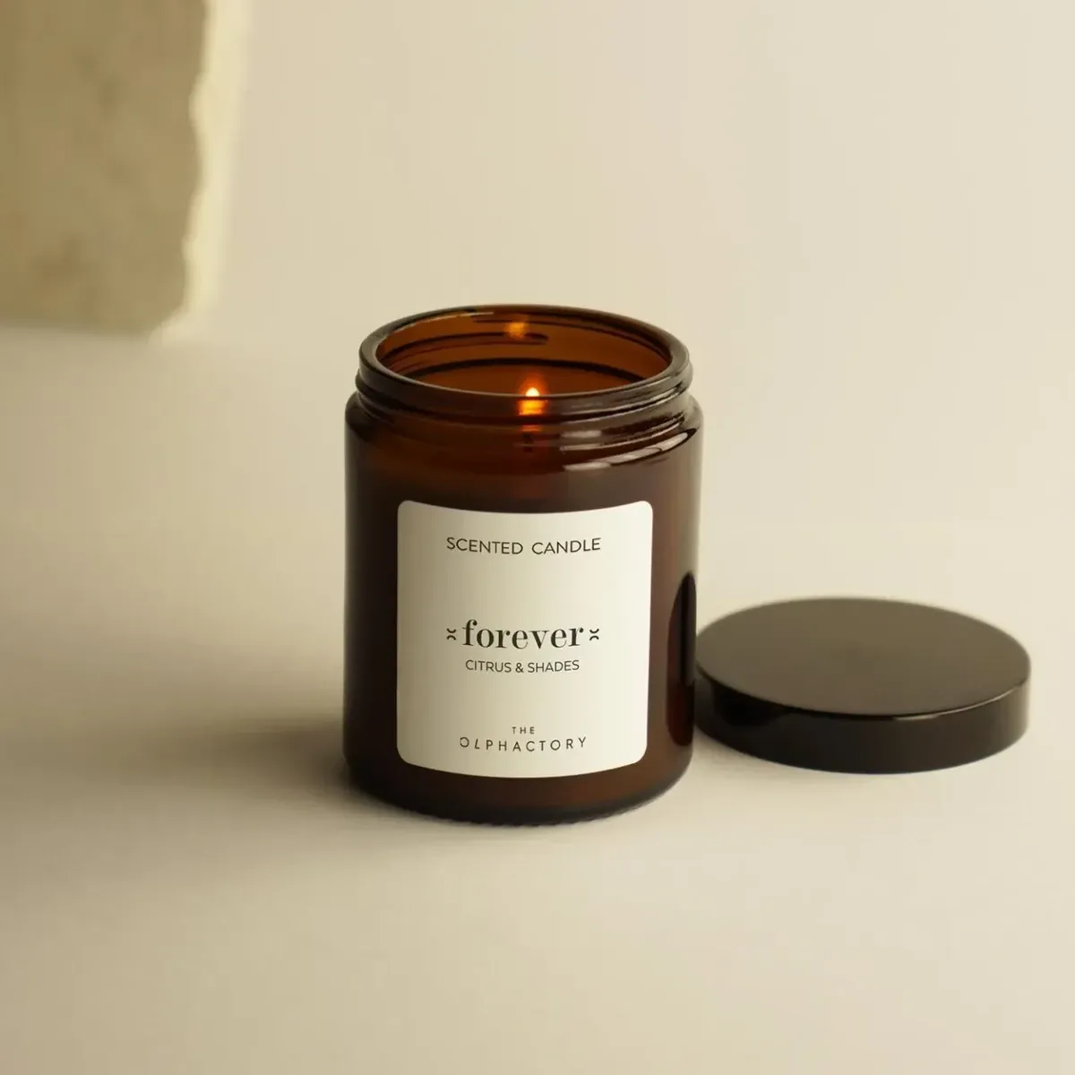 Ambientair Scented Candle TO Black - 40 Hours - 200 Gm - Forever Citrus product thumbnail 2