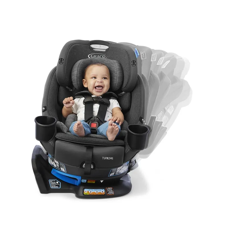 Graco Turn2Me i‑Size R129 360° Rotating Car Seat – Midnight product thumbnail 6
