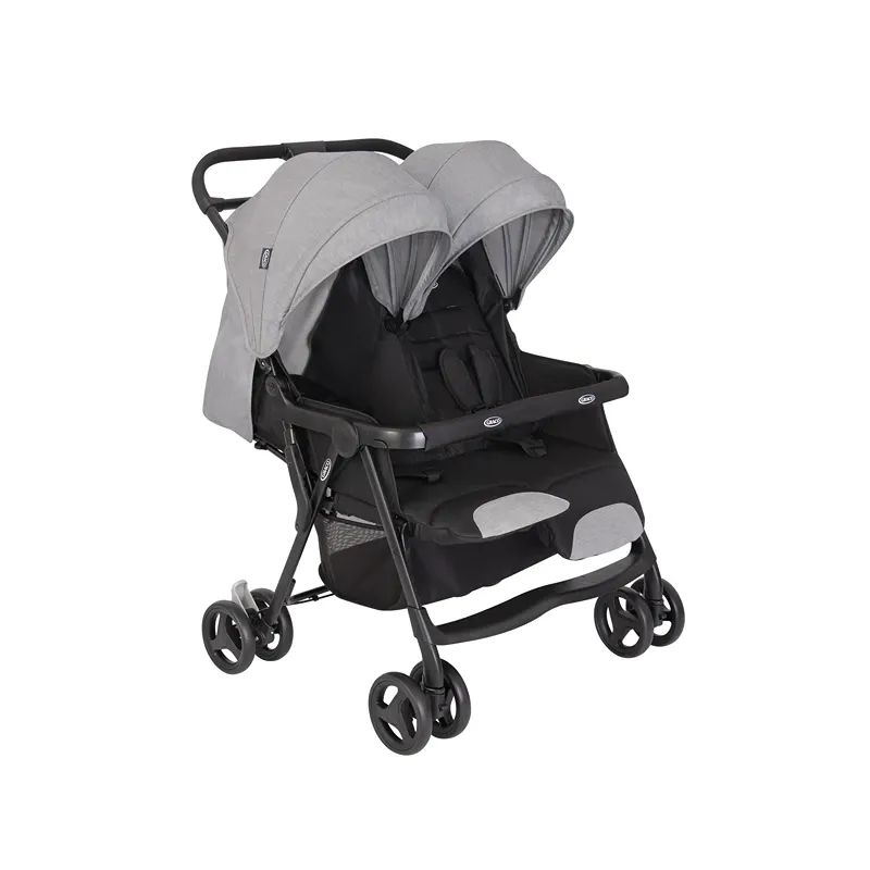 Graco DuoRider Twin Stroller – Steeple Grey product thumbnail 5
