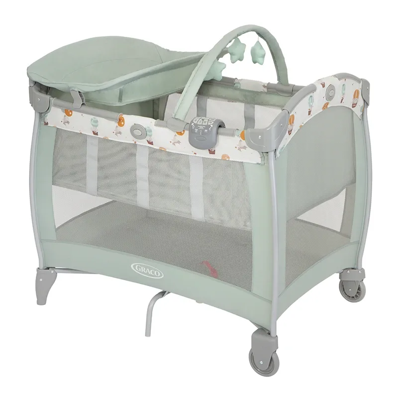 Graco Contour Electra Pack 'n Play Playard - (Up & Away) Green product thumbnail 7