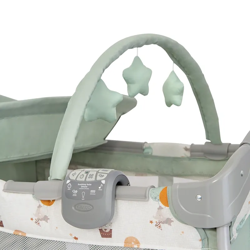 Graco Contour Electra Pack 'n Play Playard - (Up & Away) Green product thumbnail 8