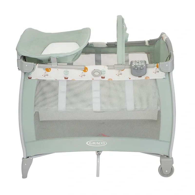 Graco Contour Electra Pack 'n Play Playard - (Up & Away) Green product thumbnail 4