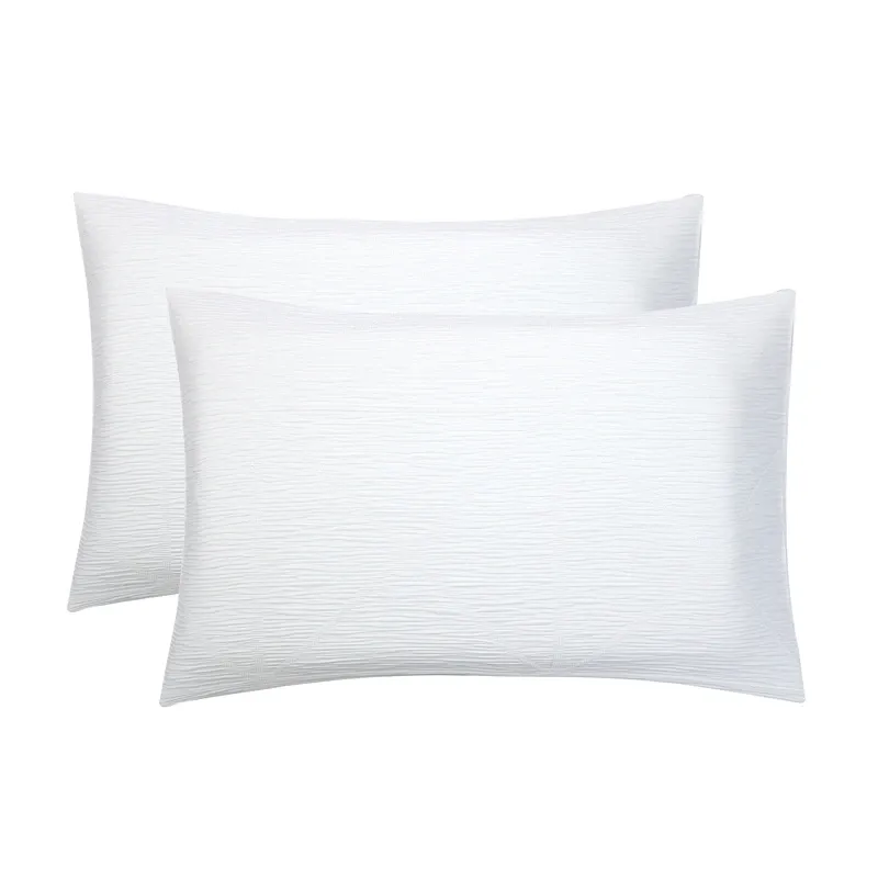 Nova Home Barrett Crinkled Jacquard Comforter Set - White (Available in Sizes) product thumbnail 6