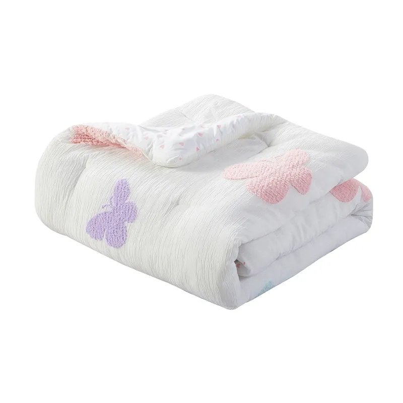 Nova Home Flutta Tufted Jacquard Kids Comforter Set - Multicolor (Available in Sizes) product thumbnail 4