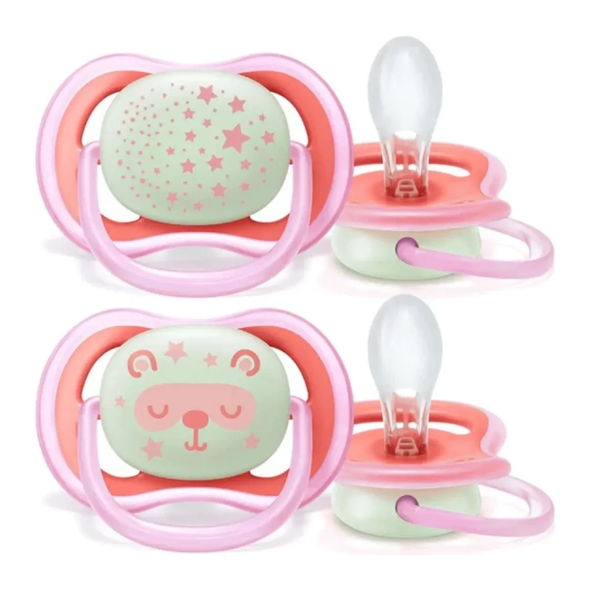 Philips Avent Soother Ultra Air - 6-18M - Night product thumbnail 4