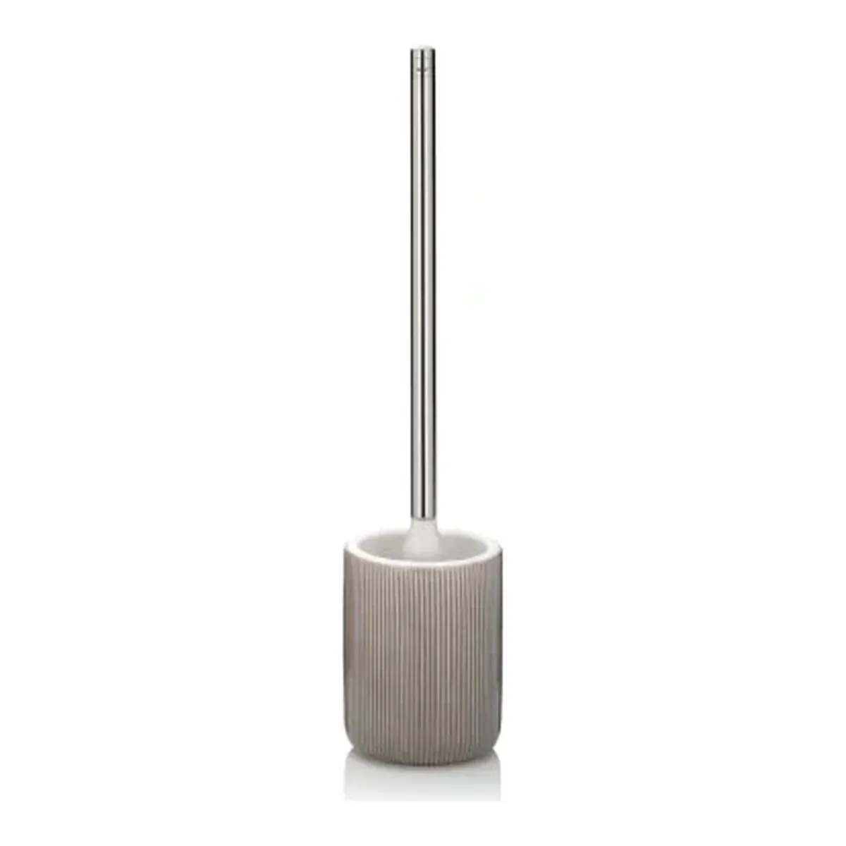 Kela Ava Ceramic Bathroom Toilet Brush Set - Stone Grey product thumbnail 4