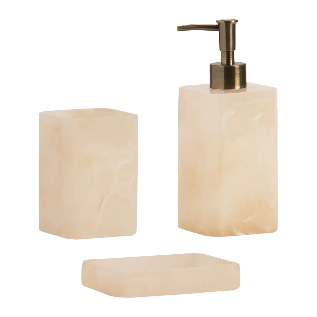 Andrea Toothbrush Holder - White Onyx (BA24193) product thumbnail 2