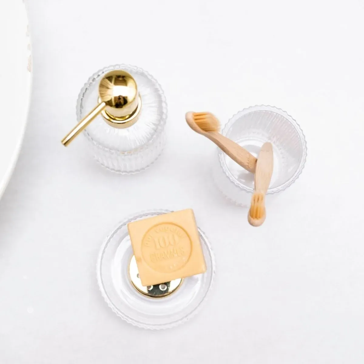 Andrea Toothbrush Holder - Clear (BA69103) product thumbnail 3
