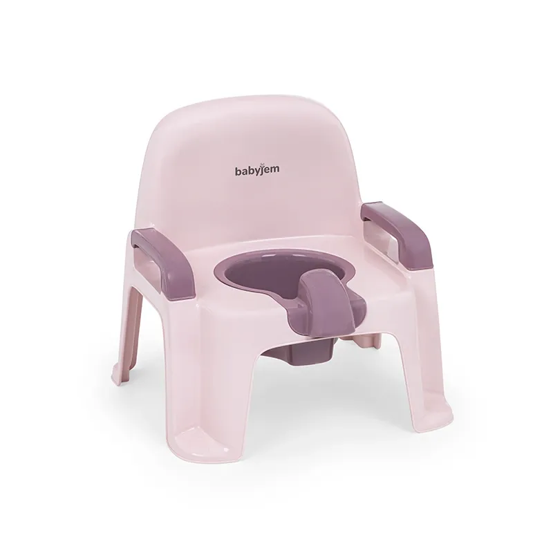 BabyJem Baby Potty Toilet Seat Trainer - Soft Pink product thumbnail 8