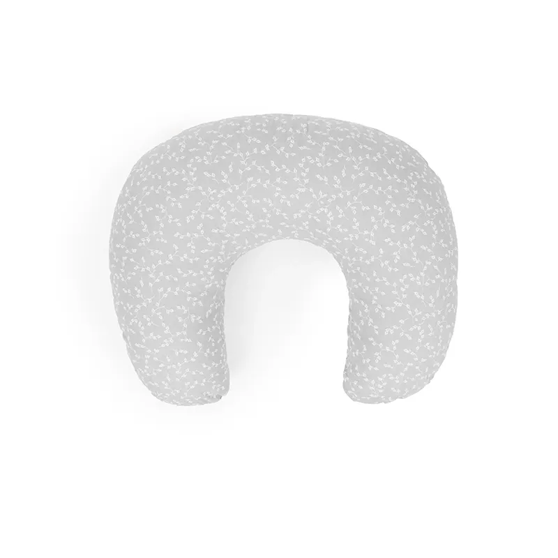 BabyJem Floral Nursing & Baby Positioner Pillow - Grey product thumbnail 3