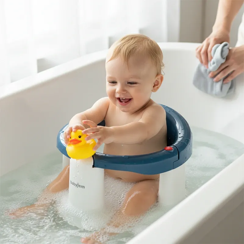 Babyjem Baby Bathing & Feeding Seat - Indigo Blue product thumbnail 5