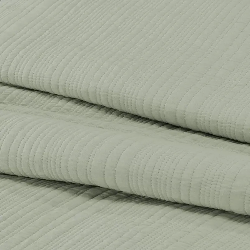 Manterol Bouti Esencial Reversible Summer Bedspread Set - Green (004 05) (Available in Sizes) product thumbnail 2