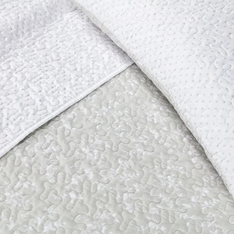 Manterol Bouti Summer Reversible Summer Bedspread Set - Green (131 05) (Available in Sizes) product thumbnail 2