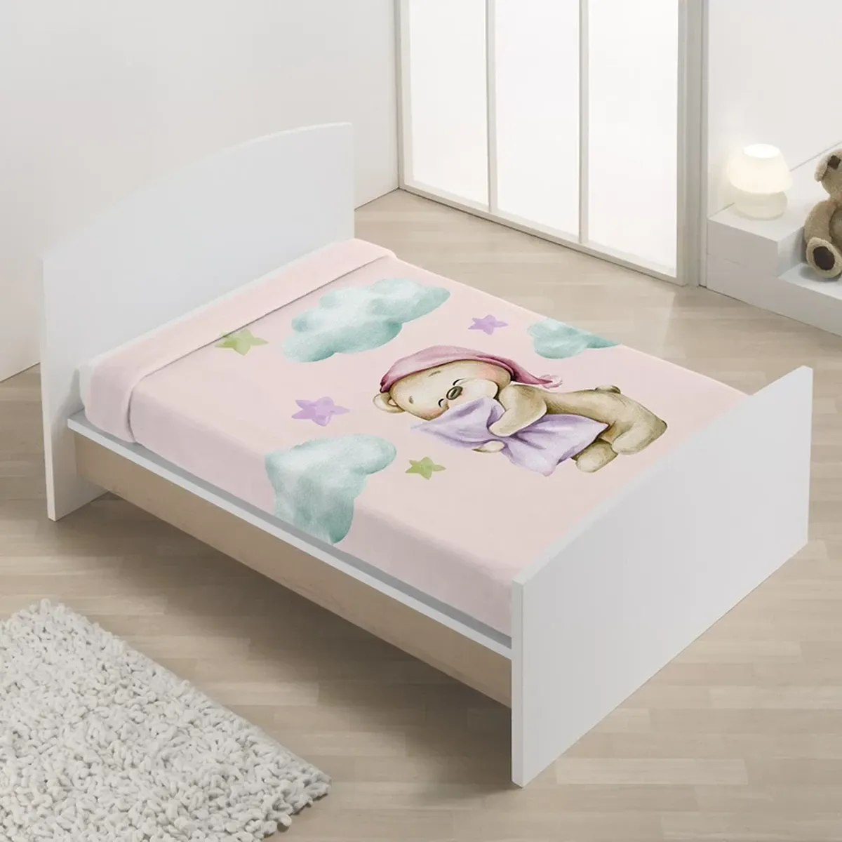 Manterol Baby VIP 539 Velvet Baby Blanket - Pink (Available In Sizes) product thumbnail 2