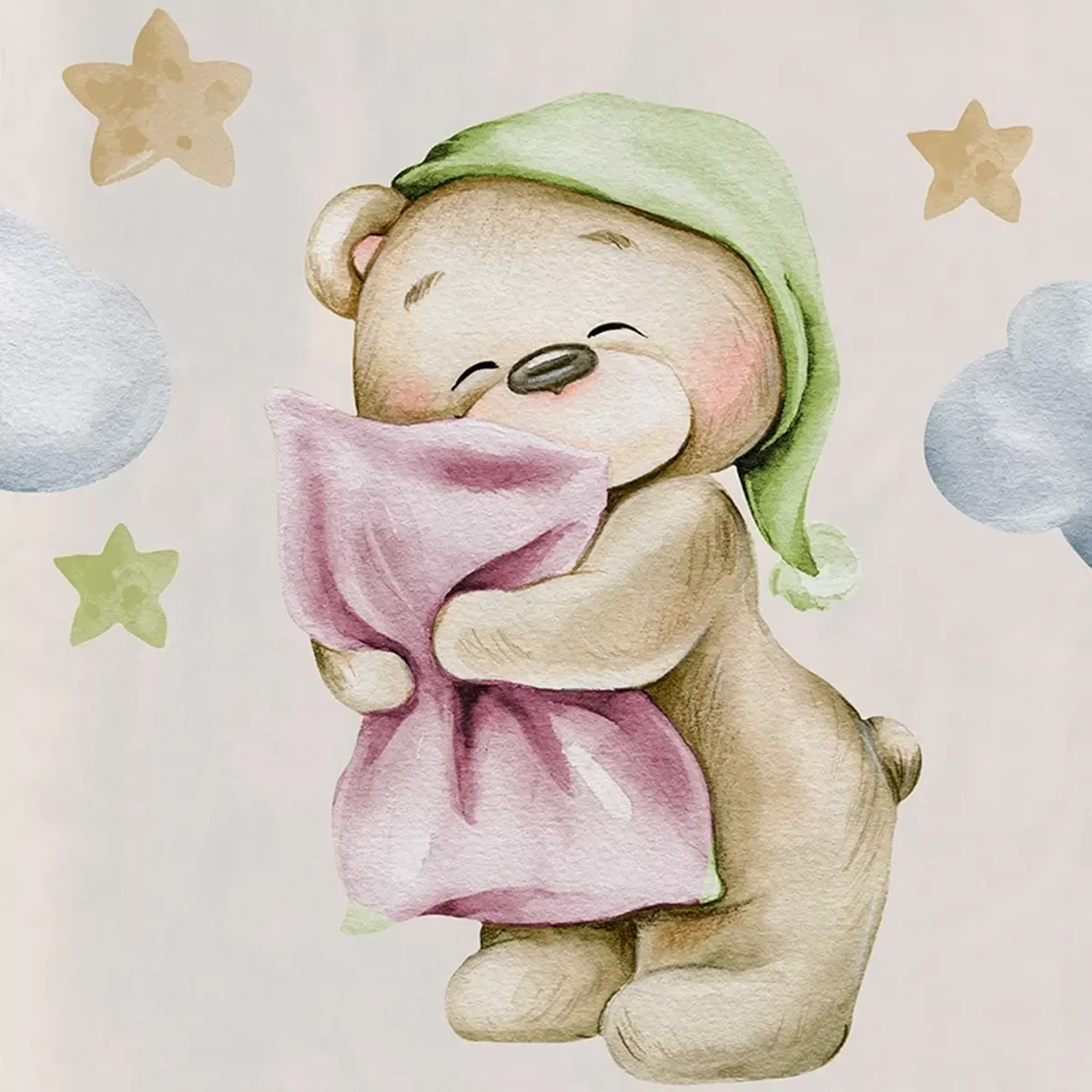 Manterol Baby VIP 539 Velvet Baby Blanket - Beige (Available In Sizes) product thumbnail 3
