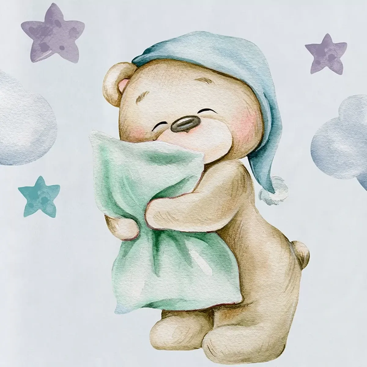 Manterol Baby VIP 539 Velvet Baby Blanket - Blue (Available In Sizes) product thumbnail 3