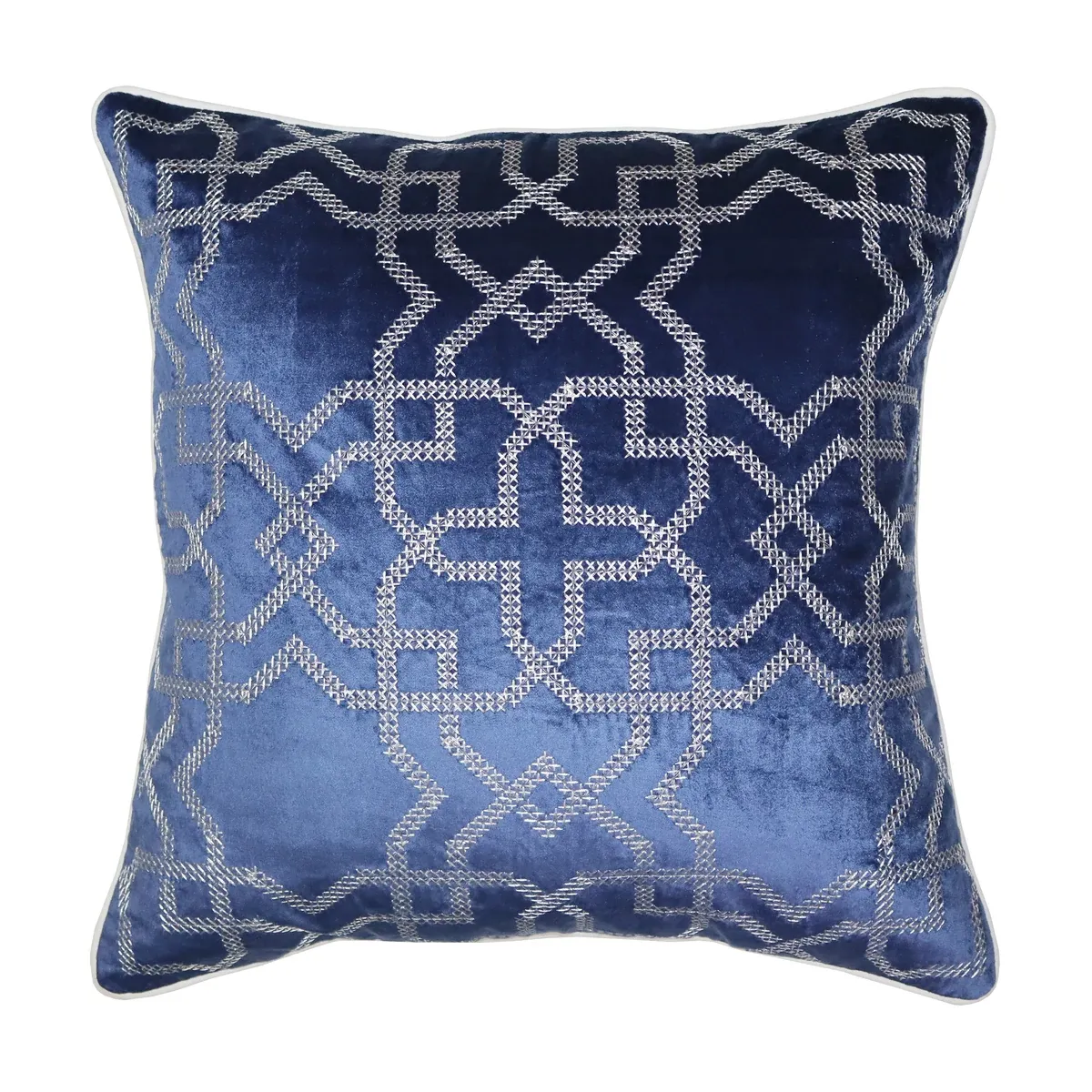 Nova Home Serra Embroidered Cushion Cover - 50 x 50 cm product thumbnail 4