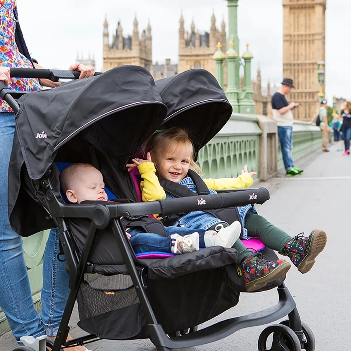 Joie Aire Twin Stroller - Shale product thumbnail 5
