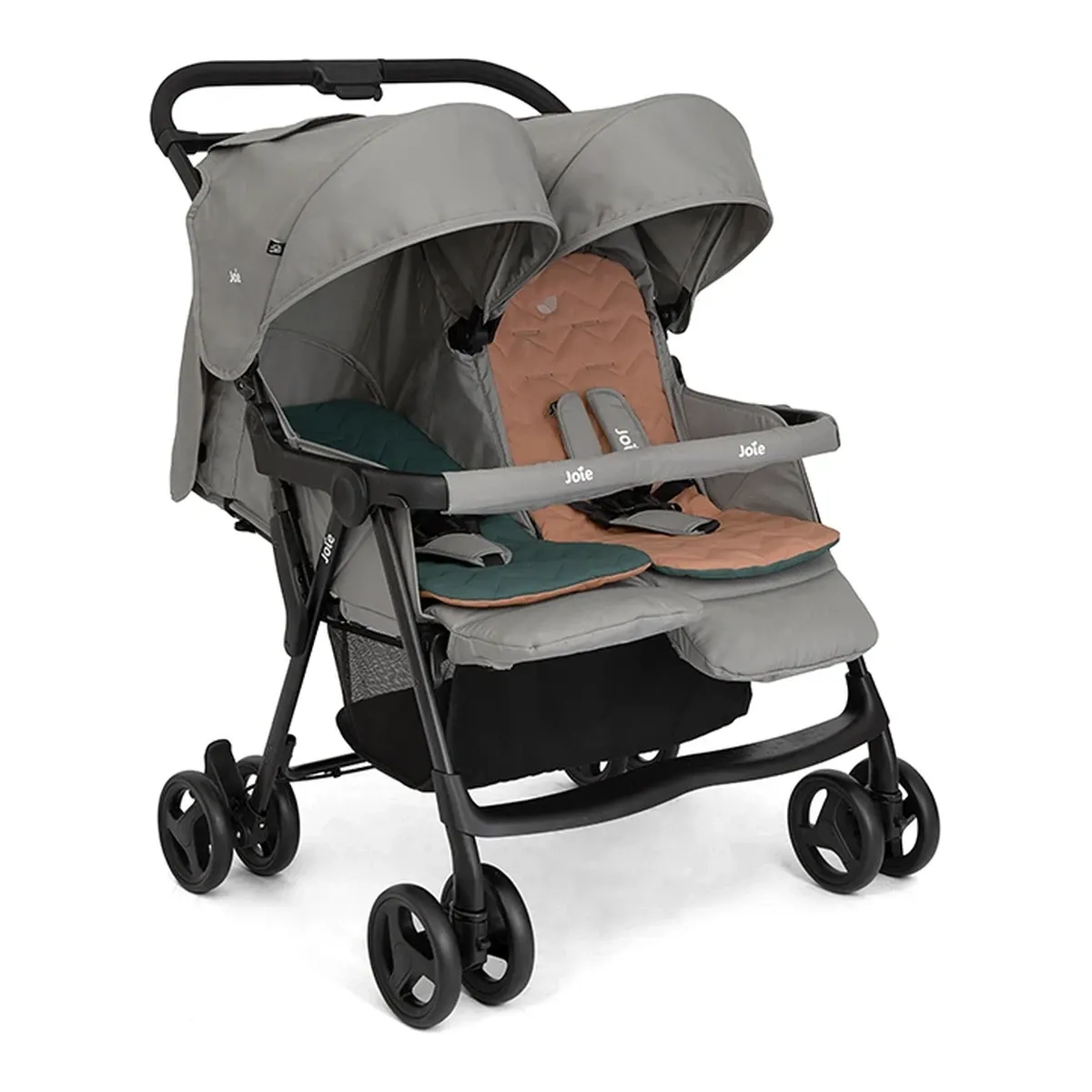 Joie Aire Twin Stroller - Pebble product thumbnail 5