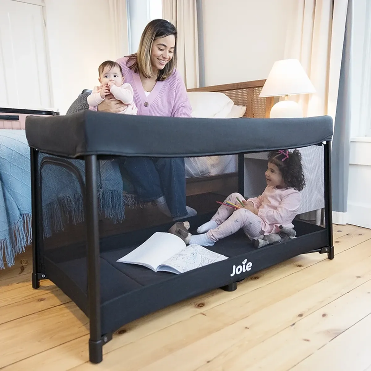 Joie Amigo Travel Cot - Shale product thumbnail 3