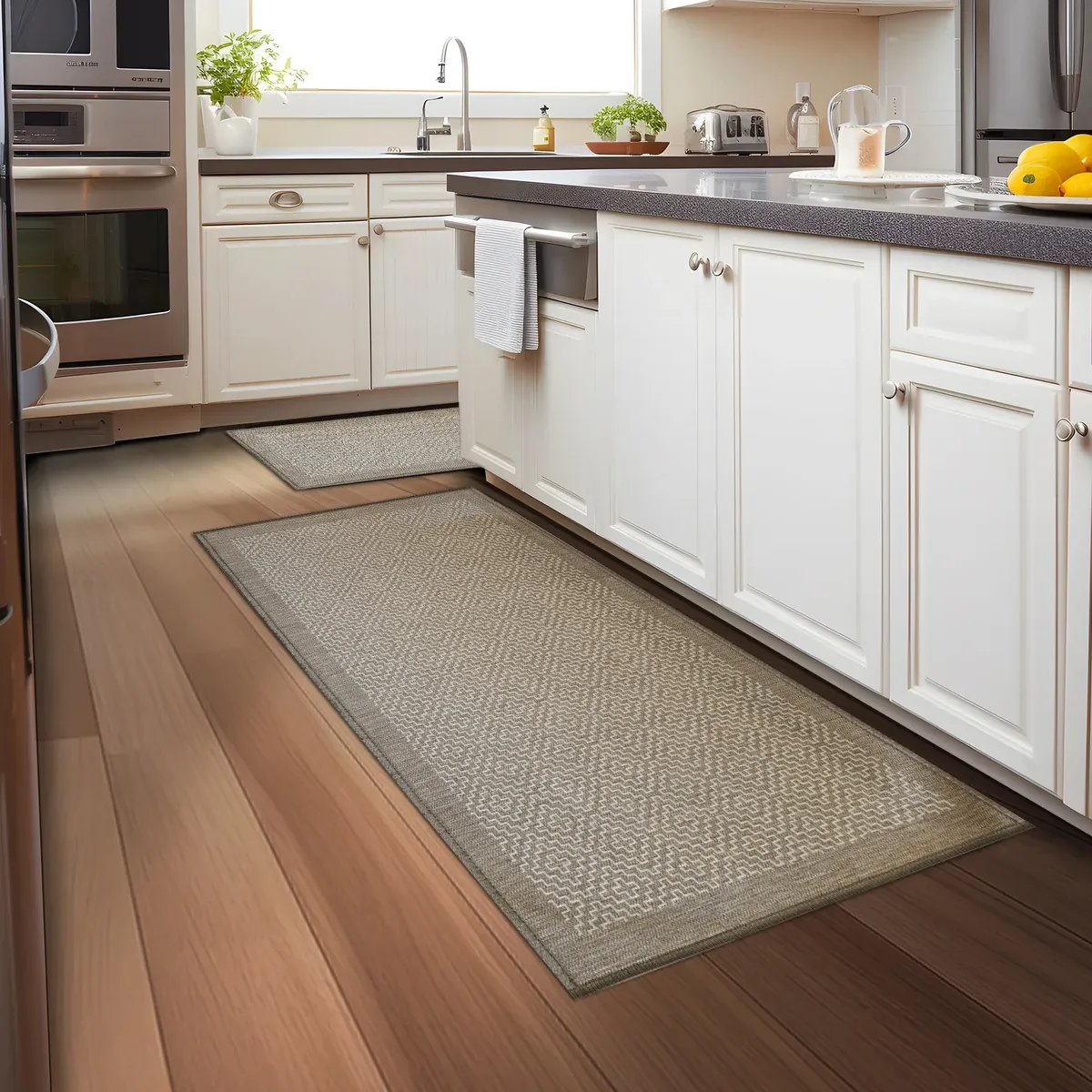 Nova Home "Nero" Kitchen Mat – 70x130 cm – Beige product thumbnail 2