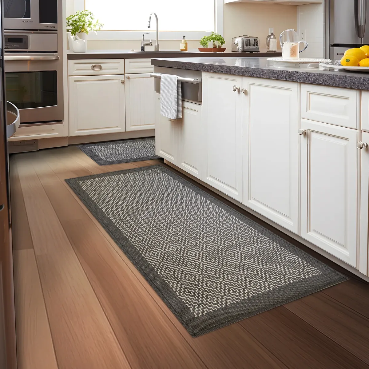 Nova Home "Nero" Kitchen Mat – 70x130 cm – Dark Grey product thumbnail 2