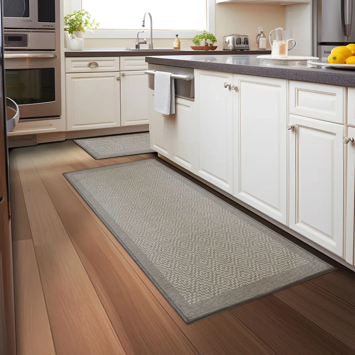 Nova Home "Nero" Kitchen Mat – 70x130 cm – Grey product thumbnail 2