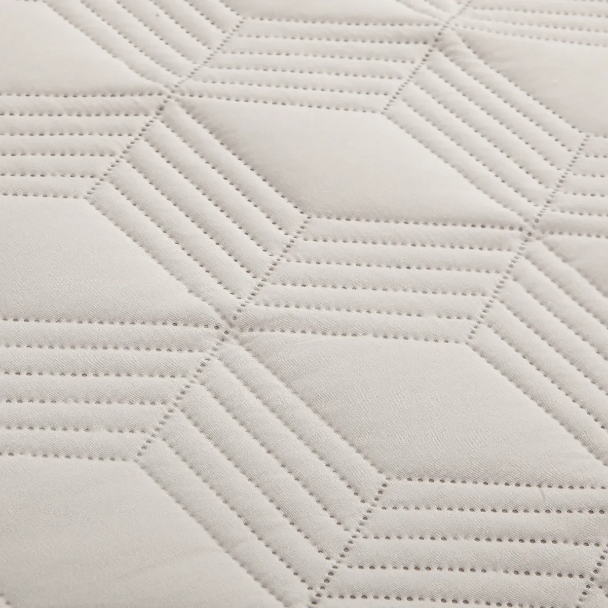 Nova Home Bed Spread Set Vectra - Microfiber - Ivory (Available In Sizes) product thumbnail 9