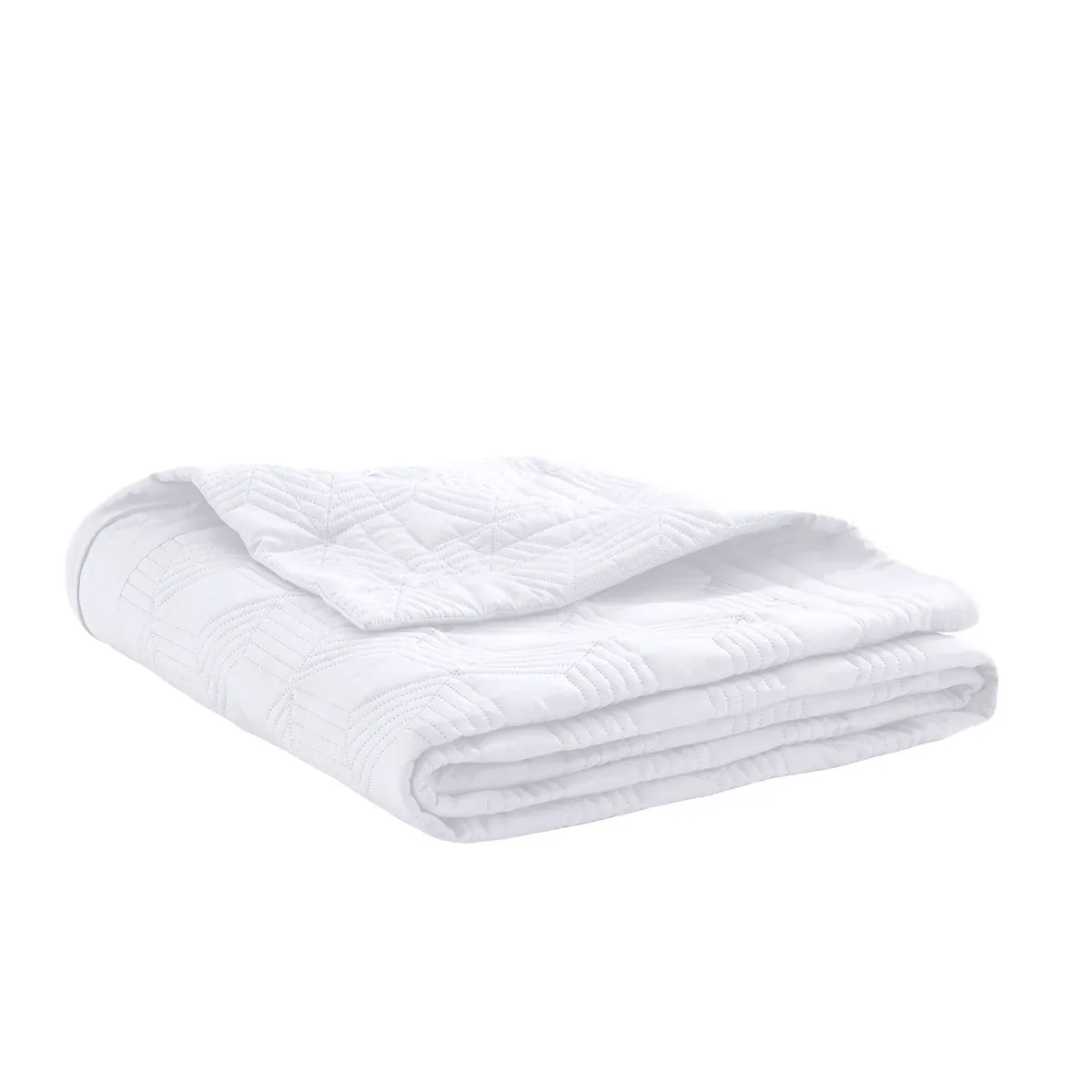 Nova Home Bed Spread Set Vectra - Microfiber - White (Available In Sizes) product thumbnail 12